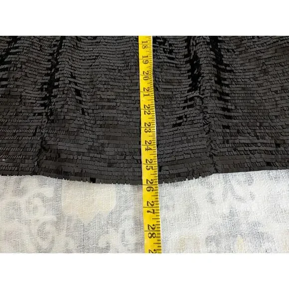 A.L.C. Elsie Strapless Sequin Satin Mini Dress - Black - Picture 14 of 16